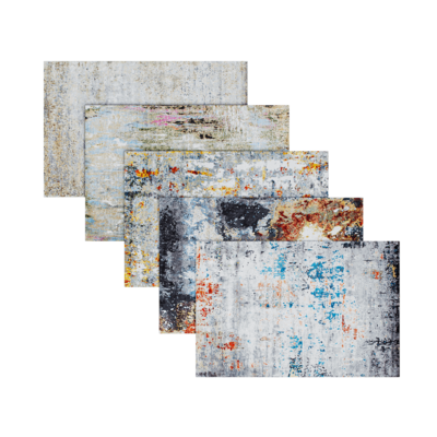 Evasion抽象图案丝绸地毯系列3D模型（OBJ,FBX,MAX）