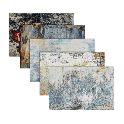 Evasion抽象图案丝绸地毯系列3D模型（OBJ,FBX,MAX）