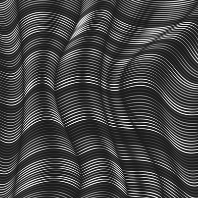 灰色波浪线条矢量背景[eps]