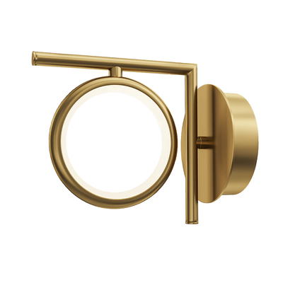 Olympia 6585哑光金色奥运环壁灯3D模型（OBJ,FBX,MAX）