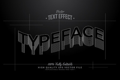 电影风格字体文字效果 (AI,EPS)