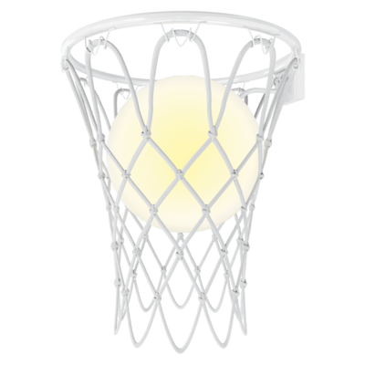 Basketball 7242白色篮球框壁灯3D模型（OBJ,FBX,MAX）