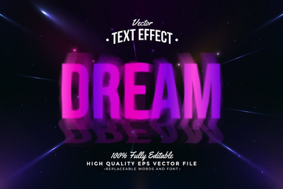 梦之光文本效果 (AI,EPS)