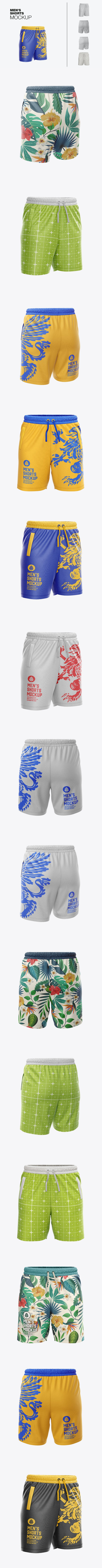 男式短裤样机 (PSD)