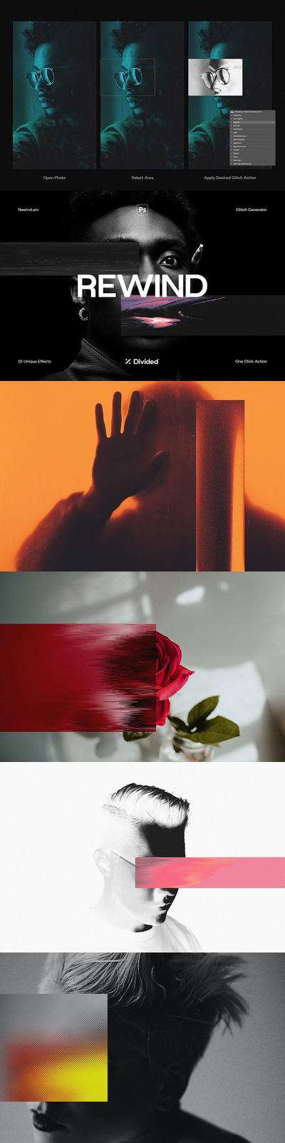 毛刺故障效果ps特效动作 (atn)