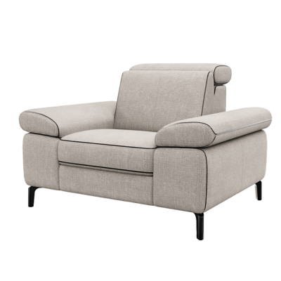 Tasman b120浅灰色单人布艺沙发3D模型（OBJ,FBX,MAX）