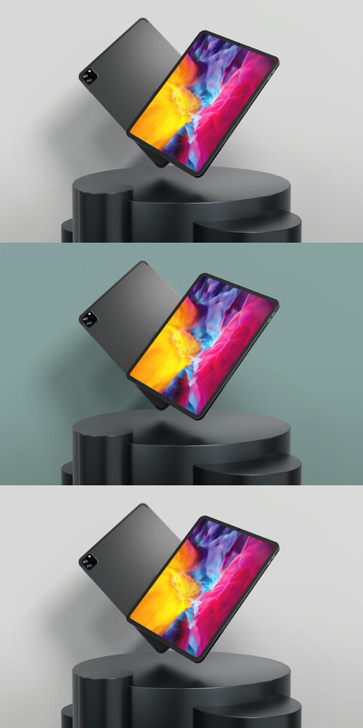 iPad 平板样机 (PSD)