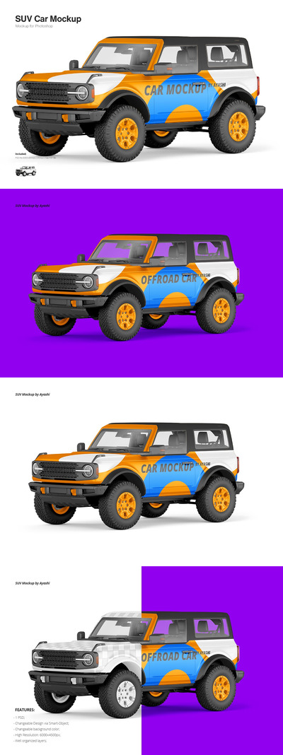 野马汽车模型样机 (PSD)