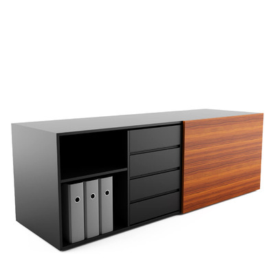 LinieM系列办公室抽屉柜储物柜3D模型（OBJ,FBX,MAX）