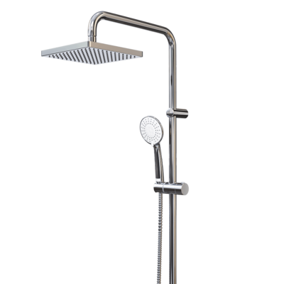 A017带软管的全套浴室淋浴花洒系统3D模型（OBJ,FBX,MAX）