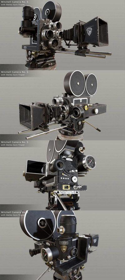Mitchell No 5摄影机3D模型（OBJ,FBX,MAX）