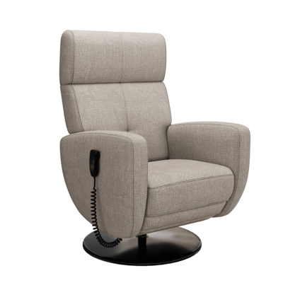 Twist浅灰色布艺单人扶手沙发3D模型（OBJ,FBX,MAX）