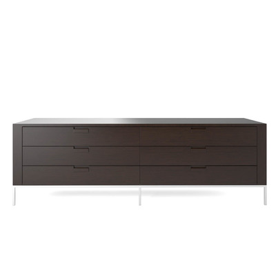 Titanes金属腿架棕色木质抽屉柜边柜电视柜3D模型（FBX,MAX）