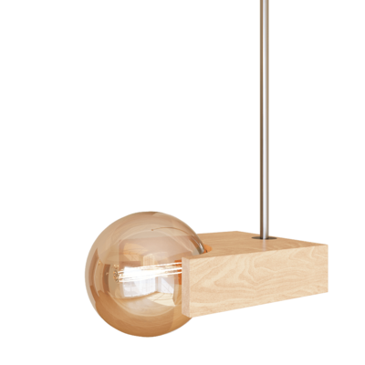 Galactic omega实木灯座球形灯泡吊灯3D模型（OBJ,FBX,MAX）