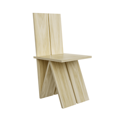 Ariva经典天然木板椅3D模型（OBJ,FBX,MAX）