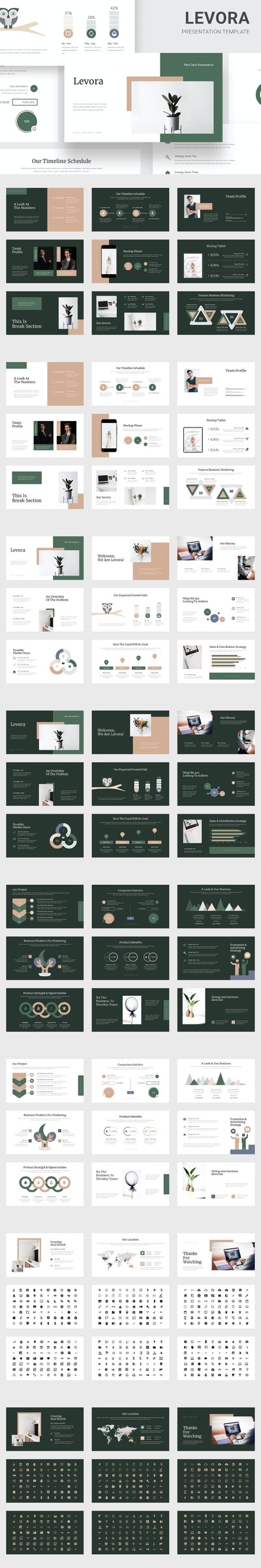 极简主义风格介绍PPT模版PPT模版 (PPTX)