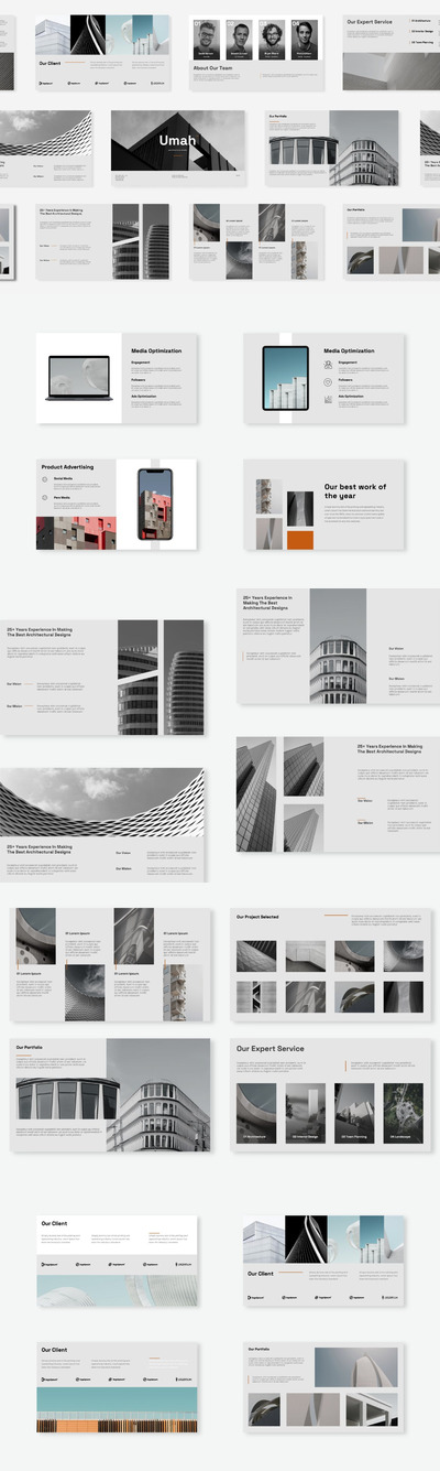 公司架构介绍PPT模版PPT模版 (PPTX)