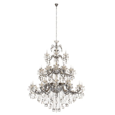 Absolut SP48三层结构金属枝干水晶吊坠装饰吊灯3D模型（OBJ,FBX,MAX）