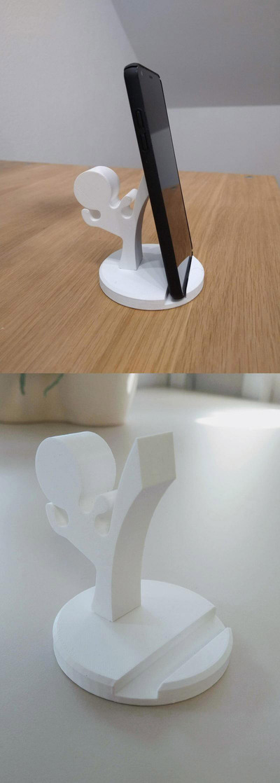 Karate手机支架3D模型 (STL)