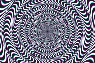 抽象立体空间斑马纹理视错觉背景矢量素材[ai,eps]