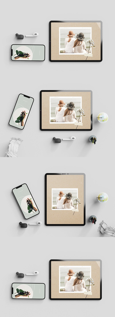 手机和平板样机 (PSD)