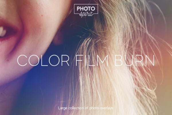 彩色胶片滤镜照片叠层素材 (jpg)