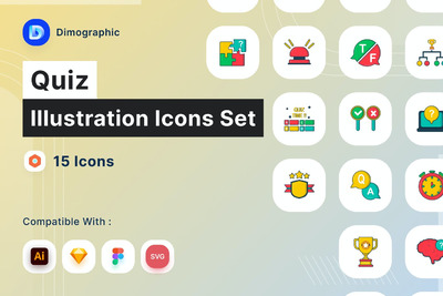 问题测试图标套装 (FIG,SKETCH,AI)
