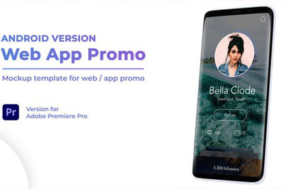 Android Web/App演示视频PR模板[prproj]