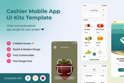 出纳 App UI Kits (FIG,SKETCH,XD)