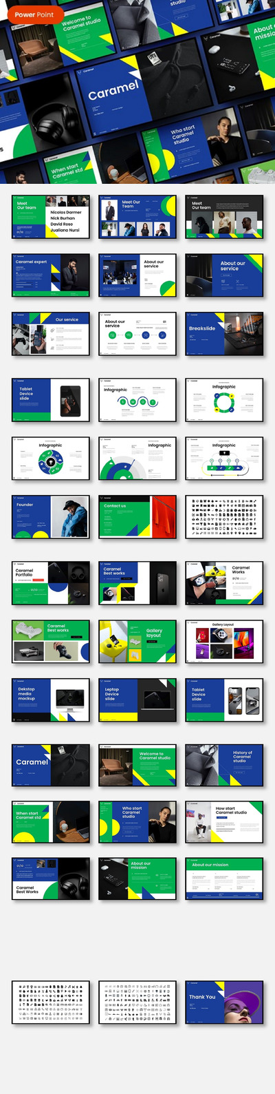 高品质的时尚高端商业商务质感powerpoint幻灯片演示模板（pptx）