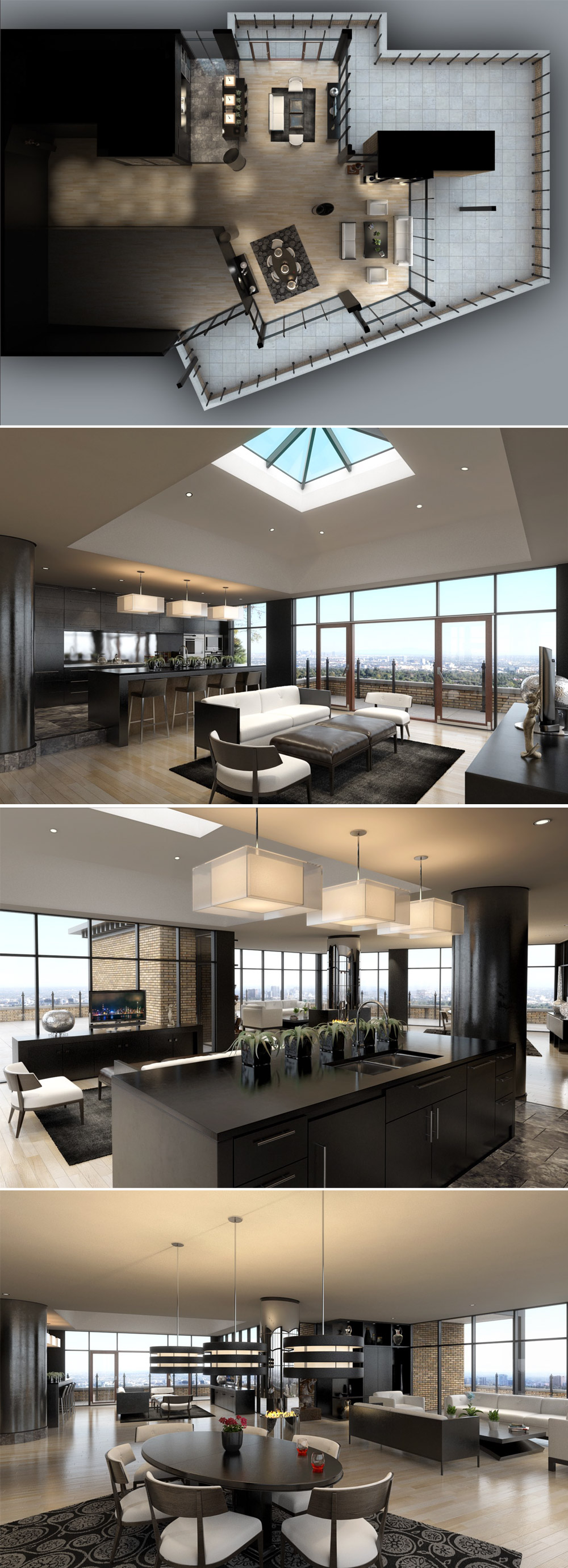 公寓室内设计室内场景3D模型（MAX）