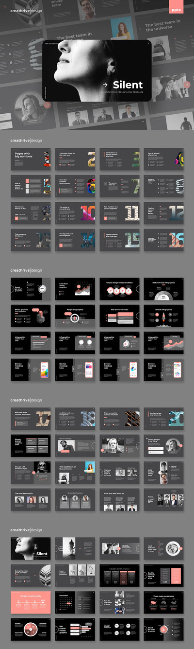 商业项目PPT模版 (PPTX,PDF)