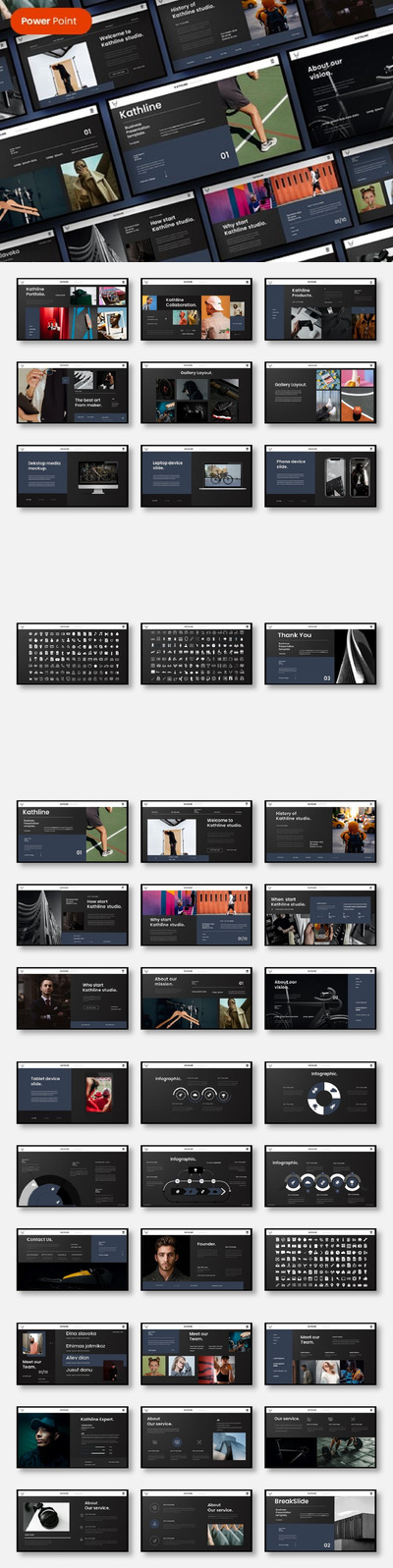 商业计划书PPT模版 (PPTX)