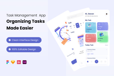任务管理 App UI Kit