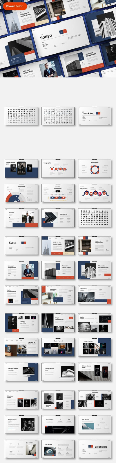 商业计划书PPT模版 (PPTX)