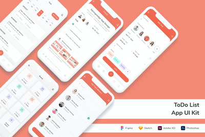 待办事项清单 App UI Kit
