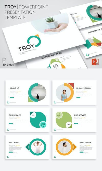 Troy - Powerpoint Presentation Template (PPTX)