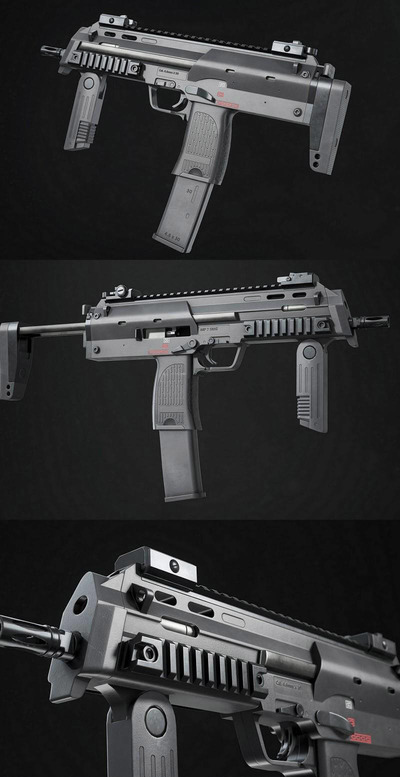 MP7冲锋枪3D模型（OBJ,FBX,MAX）