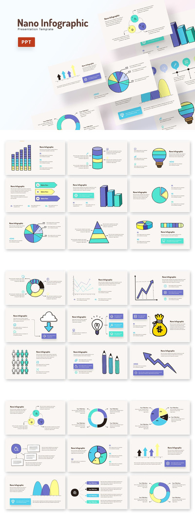 信息图表模版PPT (PPTX)