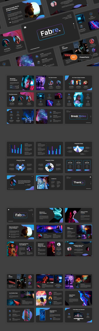 广告公司PPT模版 (PPTX)