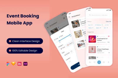在线书店 App UI Kit (FIG,SKETCH,XD)