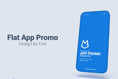 App应用演示3D手机样机AE视频套件[aep]