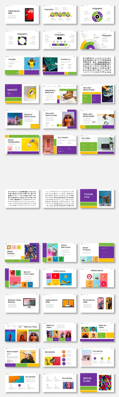 时尚高端清新简约多用途的高品质商业商务powerpoint幻灯片演示模板（pptx）