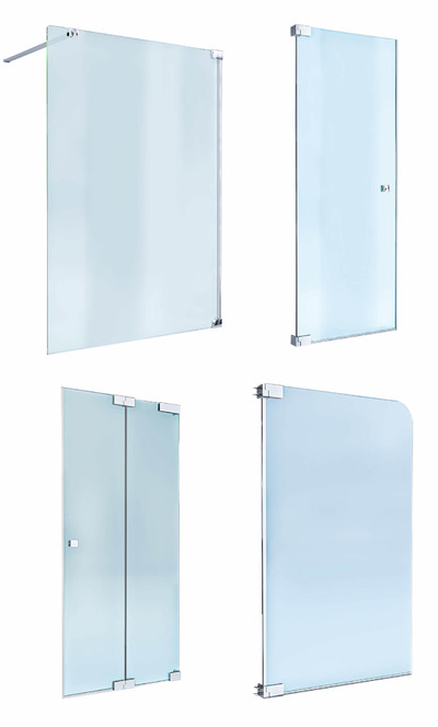 Krion玻璃淋浴挡板3D模型（OBJ,FBX,MAX）
