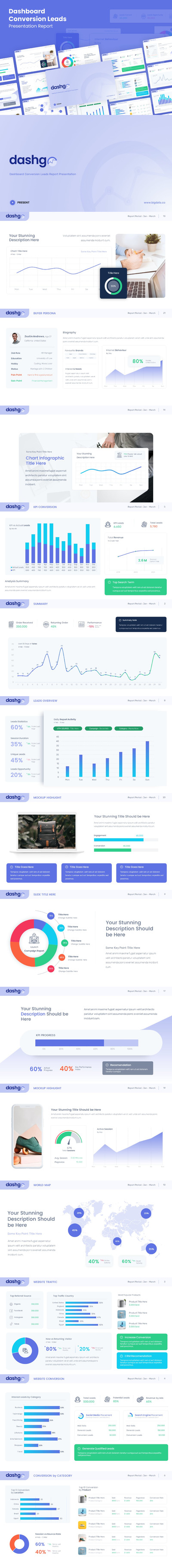 仪表盘风格PPT模版下载 (PPTX)
