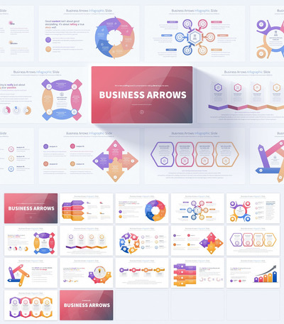 商业数据展示PPT模版下载 (PPTX,PDF)