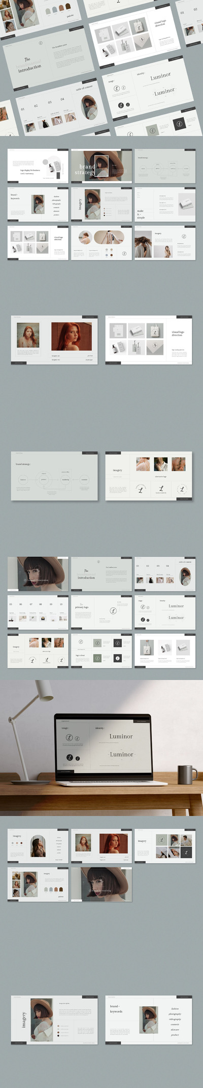 灯具品牌 PPT模版下载 (PPTX,PPT)