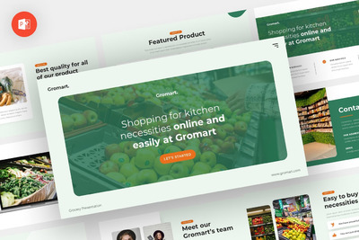 杂货店PPT模版 (PPT,PPTX)