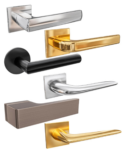 6款Tupai条形金属门把手3D模型（OBJ,FBX,MAX）