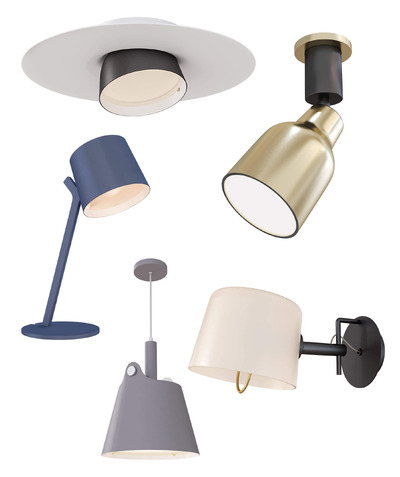 5款Seyvaa吸顶灯吊灯壁灯台灯3D模型（OBJ,FBX,MAX）